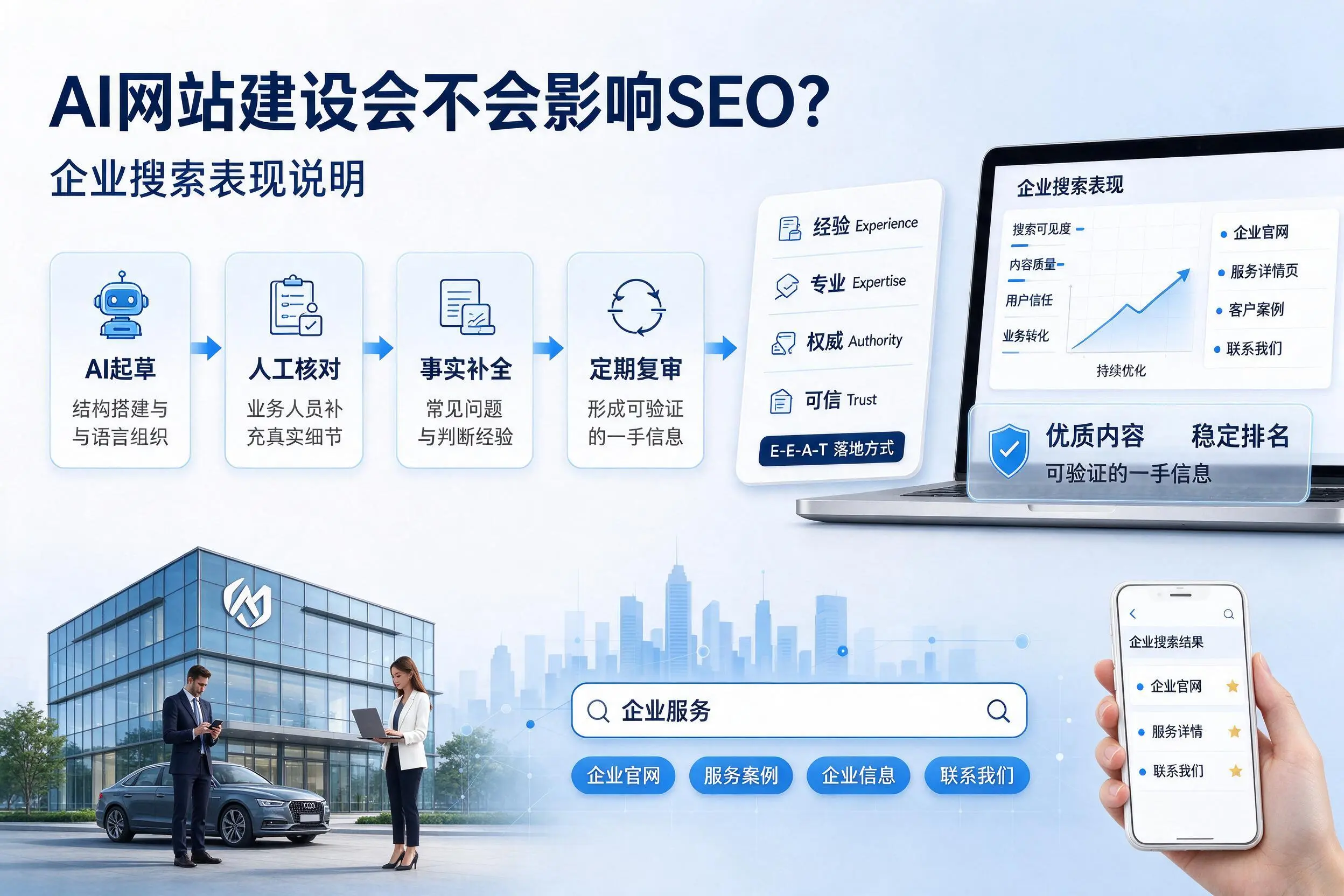 AI网站建设会不会影响SEO？泸州企业搜索表现说明