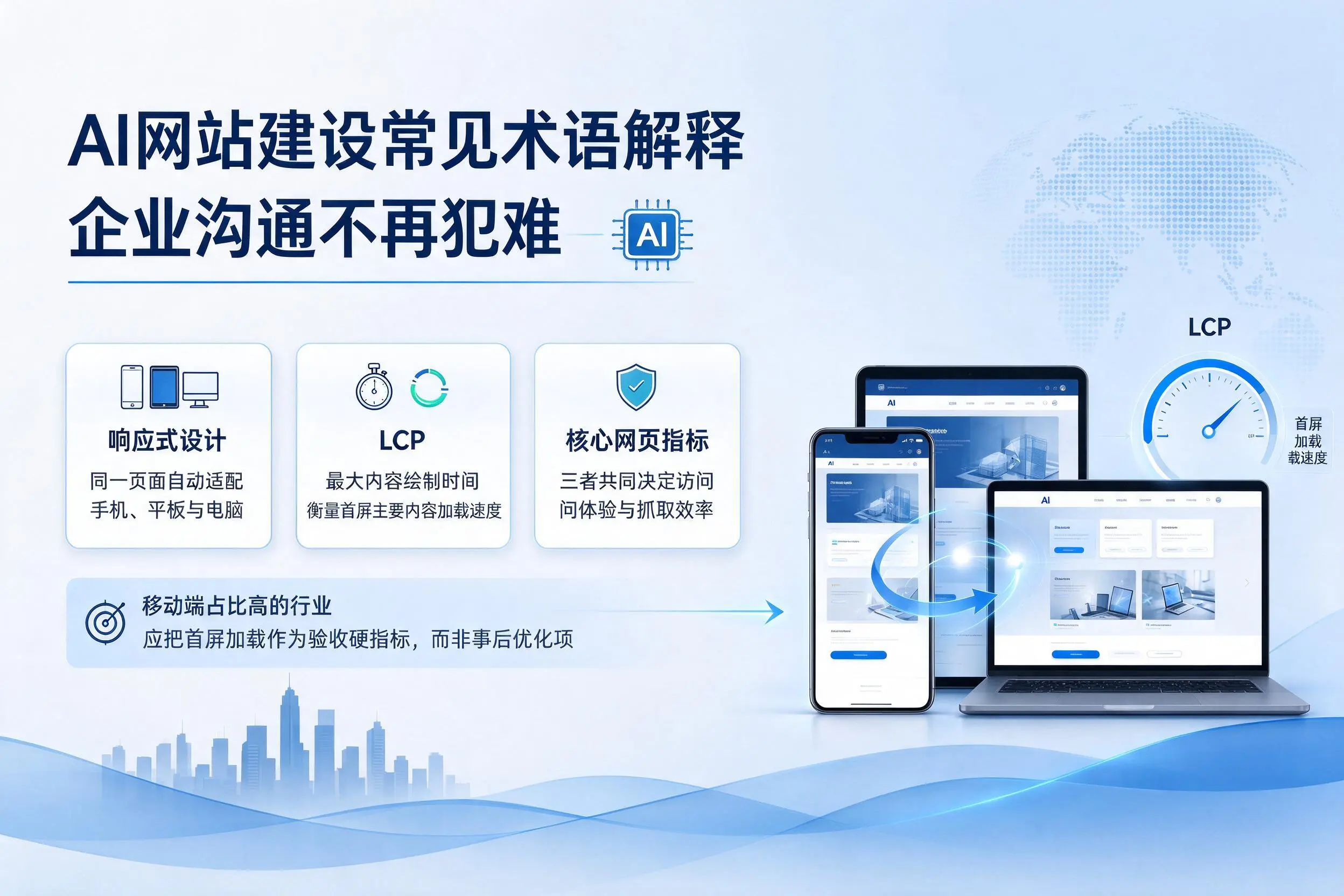 AI网站建设常见术语解释，泸州企业沟通不再犯难